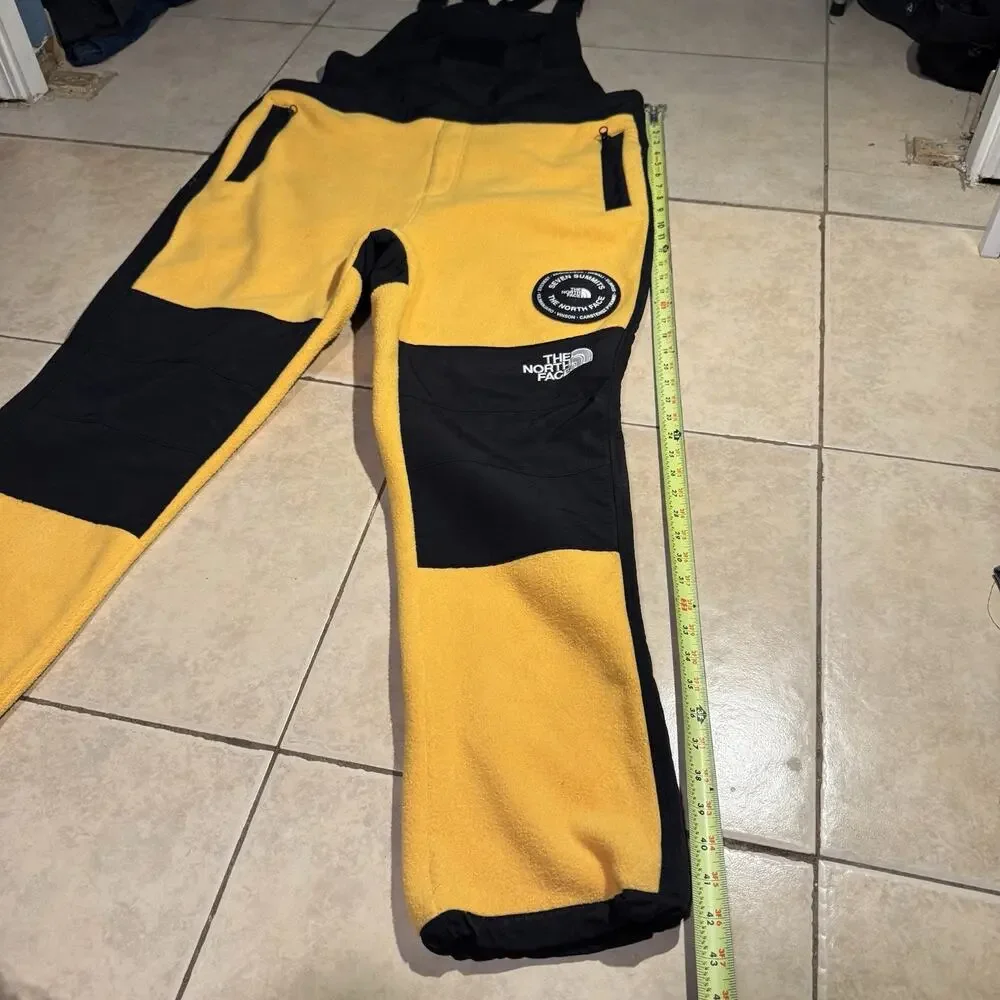 The North Face Seven Summits Men’s M Yellow/Black Snow Bib Pants 32x34